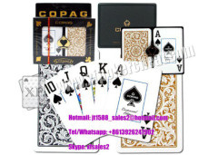 Brazil Copag 1546 Bridge Size Plastic Marked Playing Cards Approved ISO9001