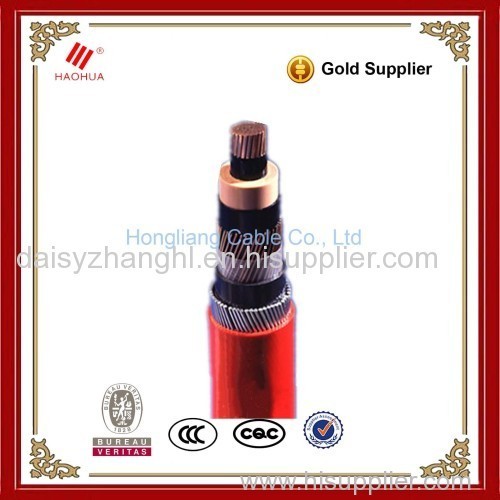 MV PE sheath cable XLPE SWA PVC Cable--Steel wire armored cable manufacturer