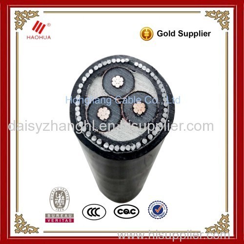 Medium / High voltage armored power cable price / Armoured cable specifications