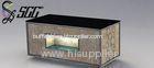 Colour LED Marble Surface Mobile Buffet Stations Rectangle Shape with Heavy Duty Wheels