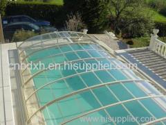 UNQ polycarbonate sheet cover for swimming pool