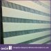 Simple Stripe Pattern Zebra Blind Customized For Bedroom Window Shading