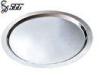 Polished Round Serving Tray Buffet Serving Dishes For Reastaurants / Wedding