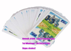 Indian Tractor Regular Index Paper Side Marked Poker Cards For Poker Analyzer