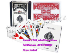 Waterproof Prestige Plastic Bicycle Jumbo Index Playing Cards With Marking