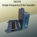 Frequency for optional single beam echo sounder
