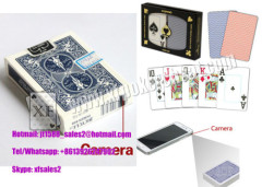 Mini Paper Bicycle Playing Cards Poker Scanner Case Camera For Analyzer