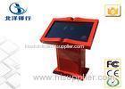 Red / Green AOC / LG Monitor IR Interactive Touch Screen Kiosk All In One Kiosk