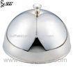 22CM Round Dome Cover 304 Grade Stainless Steel Tableware For Buffet