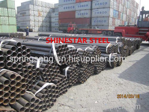 API 5L / ASTM A106 Gr.B ERW pipe/ welded steel pipe