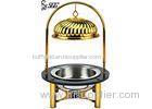 Middle Eastern Marble Buffet Chafing Dish For Hotel / Restaurant With 20.5" Cover