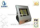 17" Self Service Check In Kiosk Ticket Vending Machine With 80mm Printer