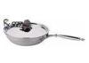 Durable Mirror Surface Tri-Ply Cookware Stainless Steel Pan for Induction Matte / Brushed Finish