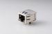 Shielded Magnetic RJ45 Jack Insert Plating 10P 1x1 Port With Led And Spring