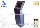 Stable Stand LCD Touch Screen Information Kiosk For Checkpoint