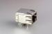 Vertical RJ45 With Transformer 8 Pin Single Port With Shield And LED Female Jack