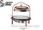 Real Rose Gold Plated Marble Hanging Crown Oval Chafing Dish With 32 Inch Cover And Two Chafing Fuel