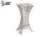 Skyscraper Structure Multi-level Stainless Steel Buffet Display Risers SCC A-107
