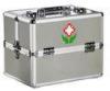 Double Open Aluminum Fisrt Aid Cases Trays Emergency Medical Kits
