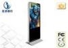Vertical android advertising lcd display digital signage kiosk for Banks and Financial Institutions