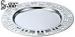 Unique Polished Round Show Plate Stainless Steel Tableware For Banquet / Dining Room