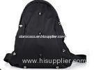 Black Waterproof Travel Backpack Portable Collapsible Duffel Bag