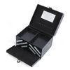 Leather Tool Case Custom Black Jewellery Box Home Makeup Organizer