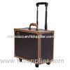 Beauty Store Makeup Trolleys Cosmetic Trolley Case On Wheels With Metal Lock