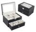 20 Slots Personalized Luxury Wooden Watch Box With Glass View Top
