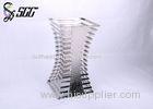 Mirror polish / Satin Finishing Tower Shape Food Display Risers for Club House SCC A-103