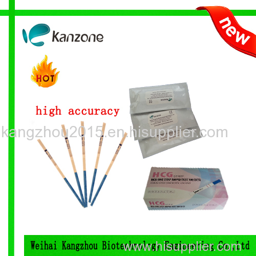 Rapid test pregnancy strips 3.0mm CE marked