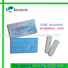 Rapid test pregnancy cassette 2.5mm CE marked