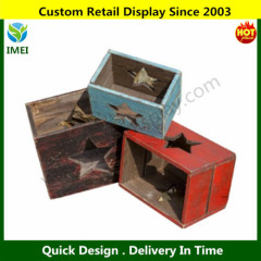 Nested Star Wooden Boxes