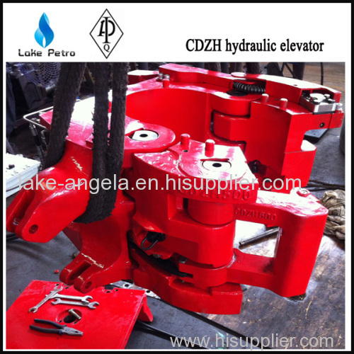 Drill pipe or tubing Hydraulic Elevator with bushing