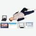 CPR First Aid Manikins with Open Airway for Multimedia Courseware Teaching