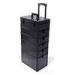 OEM Multifunctional Makeup Travel Trolley Case With Detachable Pull Rod