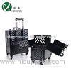 Customized Pattern Cosmetic Trolley Case With Make Up Extension Trays