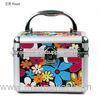 Women ABS Aluminum Cosmetic Case Beauty Box Makeup Organizer 500pcs