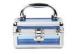 Blue Acrylic Cosmetic Case Home Makeup Organizer Beauty Storage Box