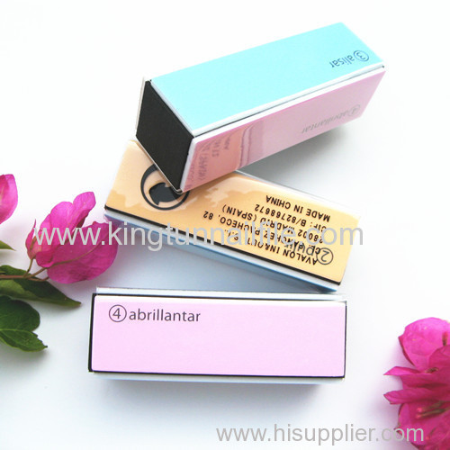 customized nail buffer block nail shine block manicure tool