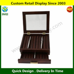 Wood Pen Display Case