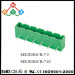 vertical header open ended pluggable terminal block connectors male