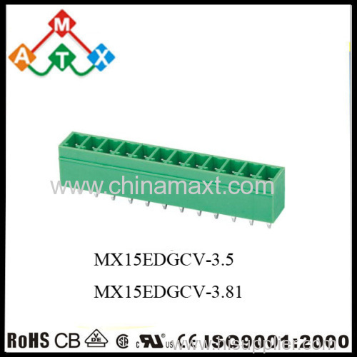 PCB Plug in terminal block connector