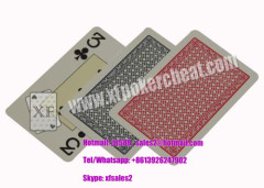 Plastic Marked Poker Cards/ Fournier Bridge 2826 Playing Cards for Poker Analyzer