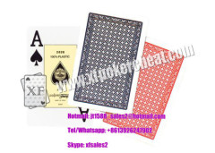 Plastic Marked Poker Cards/ Fournier Bridge 2826 Playing Cards for Poker Analyzer
