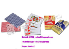Texas Holdem Marked Poker Cards Made By Plastic Jumbo Index