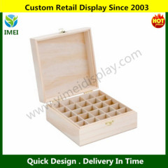 Wooden Essential Oil Box