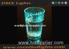 OEM Logo Plastic Octagonal Led Light Up Glasses 300ml Flashing