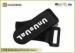 Black Heavy Duty Stretchy Velcro Straps With Plastic Buckle Durable