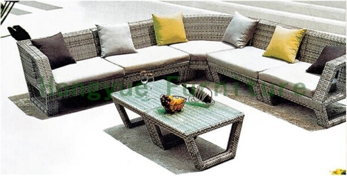 Rattan wicker sofa set furniture from China rattan outdoor furniture